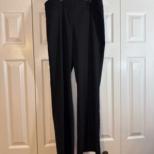 NY&Co‎ City Stretch-Luxe Dress Pants Womens 10 Black 7th Ave Flare Leg EUC